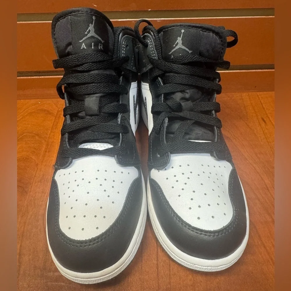 Nike Black and Gray High-Top Sneakers